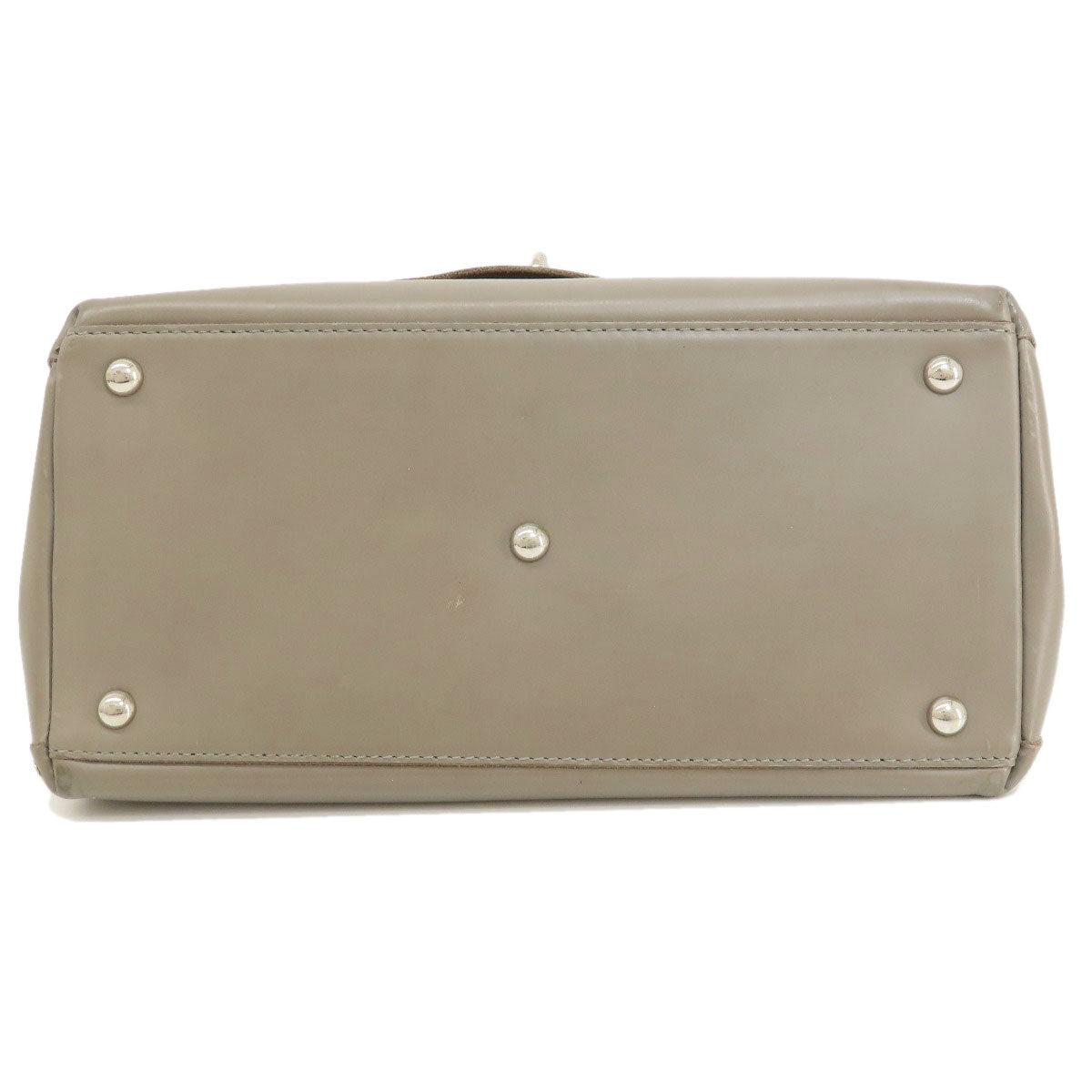 Zanellato Handbag Leather Gray 2Way