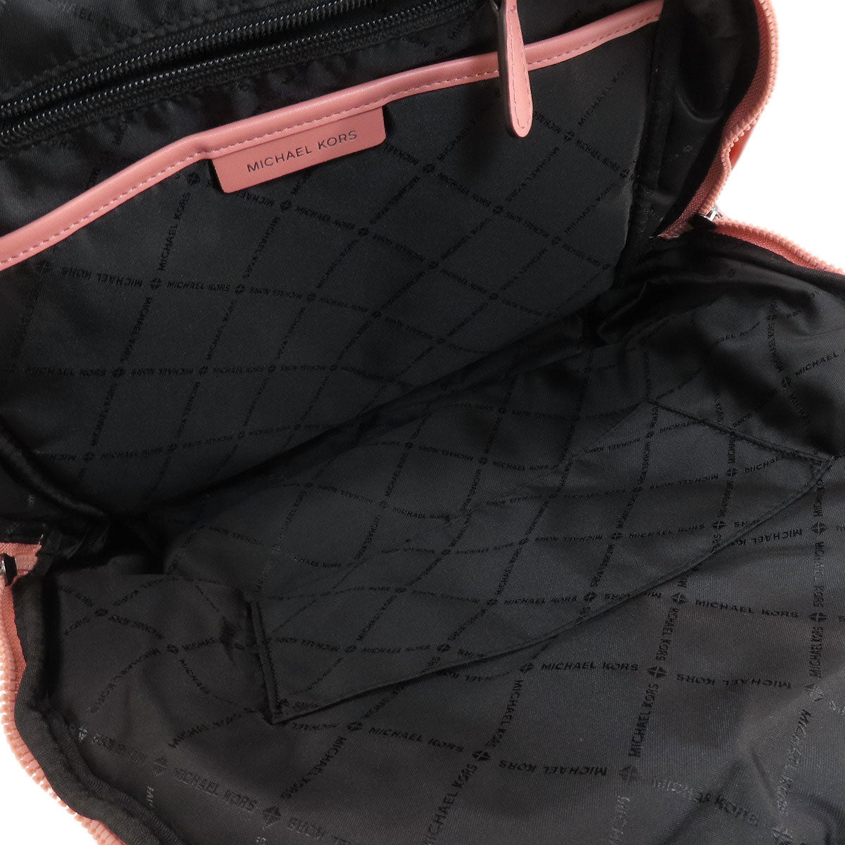 Michael Kors Backpack Nylon Pink Logo Women