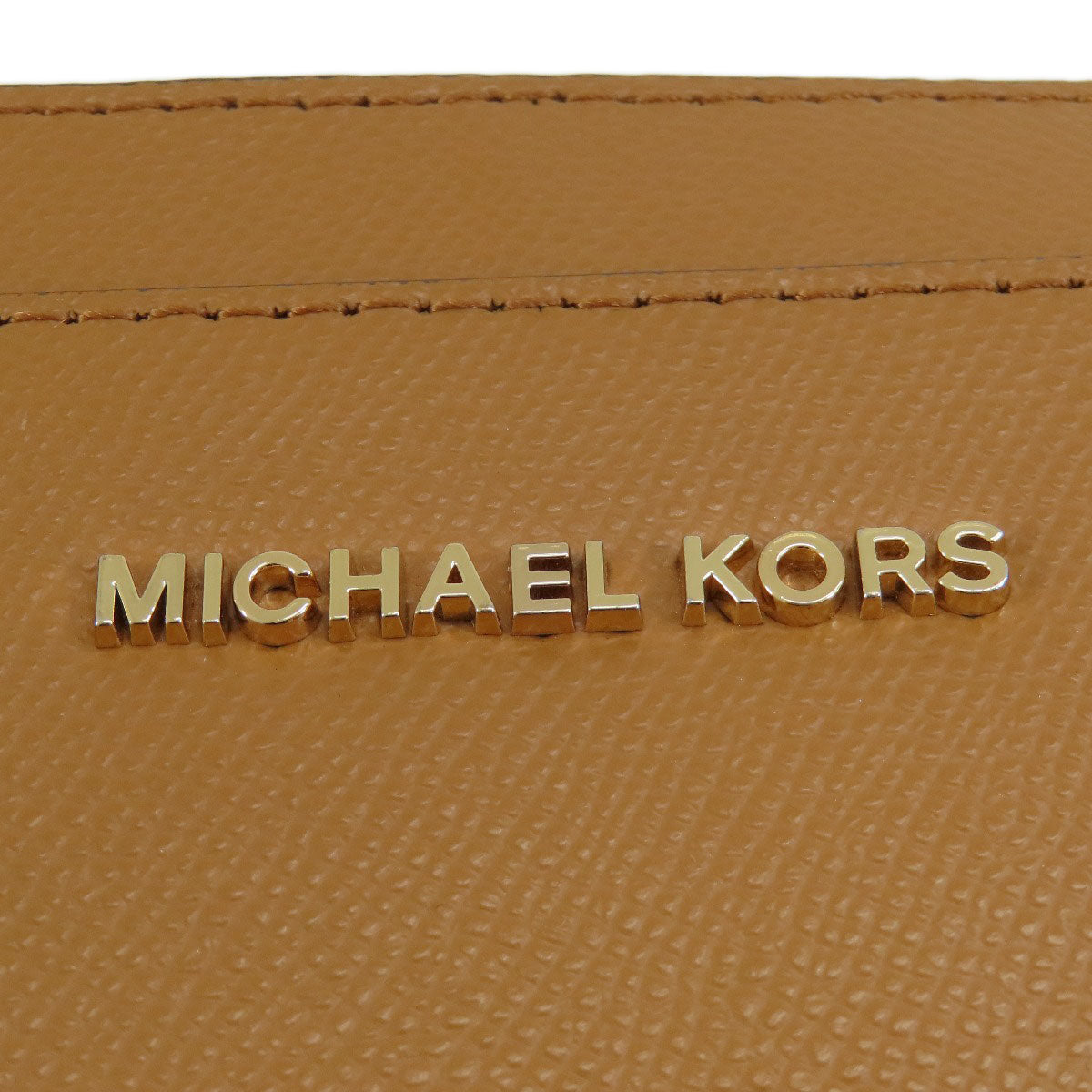 Michael Kors Shoulder Bag Pvc Ocher Logo