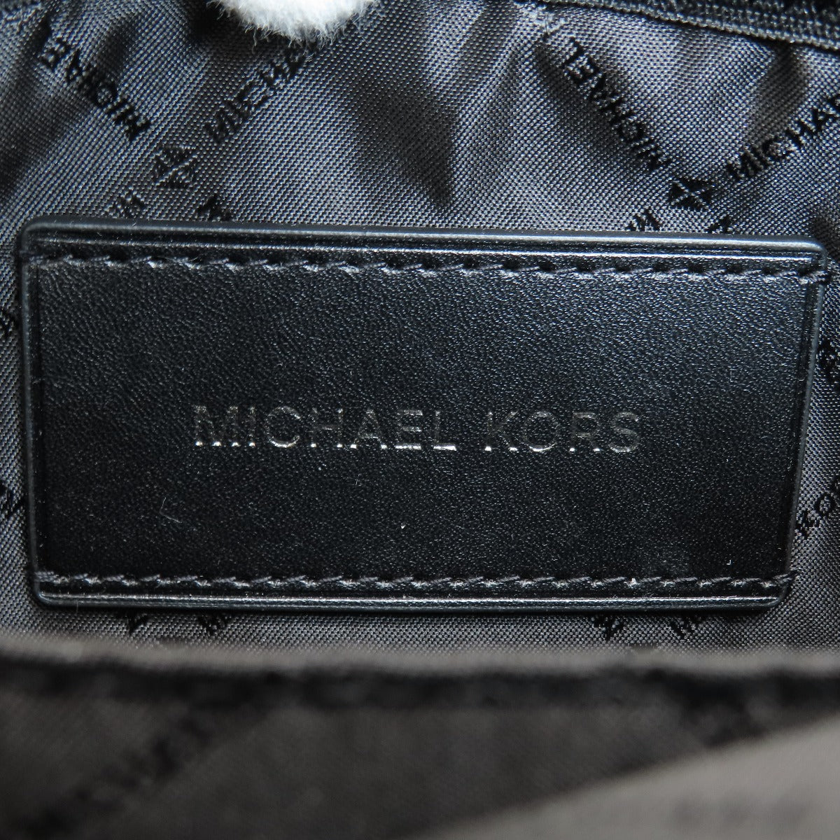 Michael Kors Shoulder Bag Pvc Blue Mk Signature Women