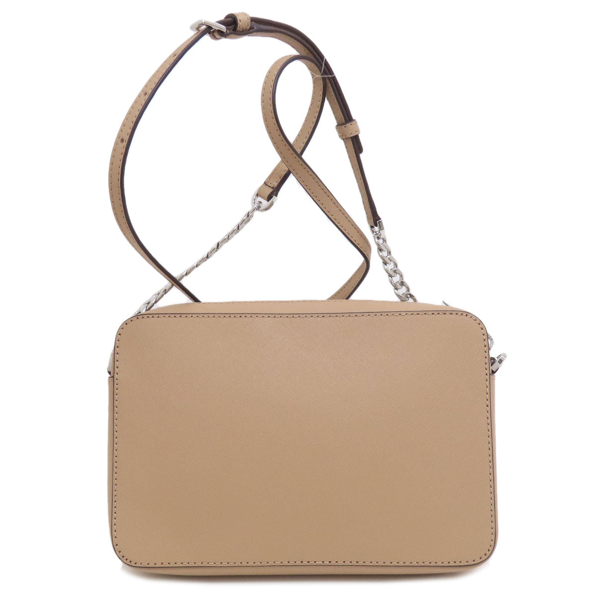 Michael Kors Shoulder Bag Pvc Beige Logo Women