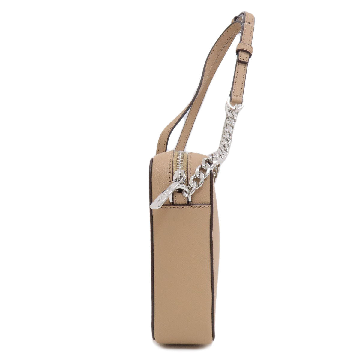 Michael Kors Shoulder Bag Pvc Beige Logo Women