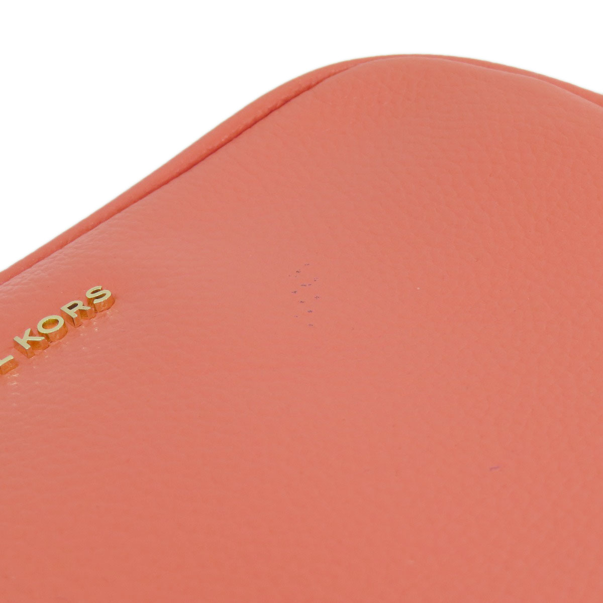 Michael Kors Shoulder Bag Leather Pink Logo Women