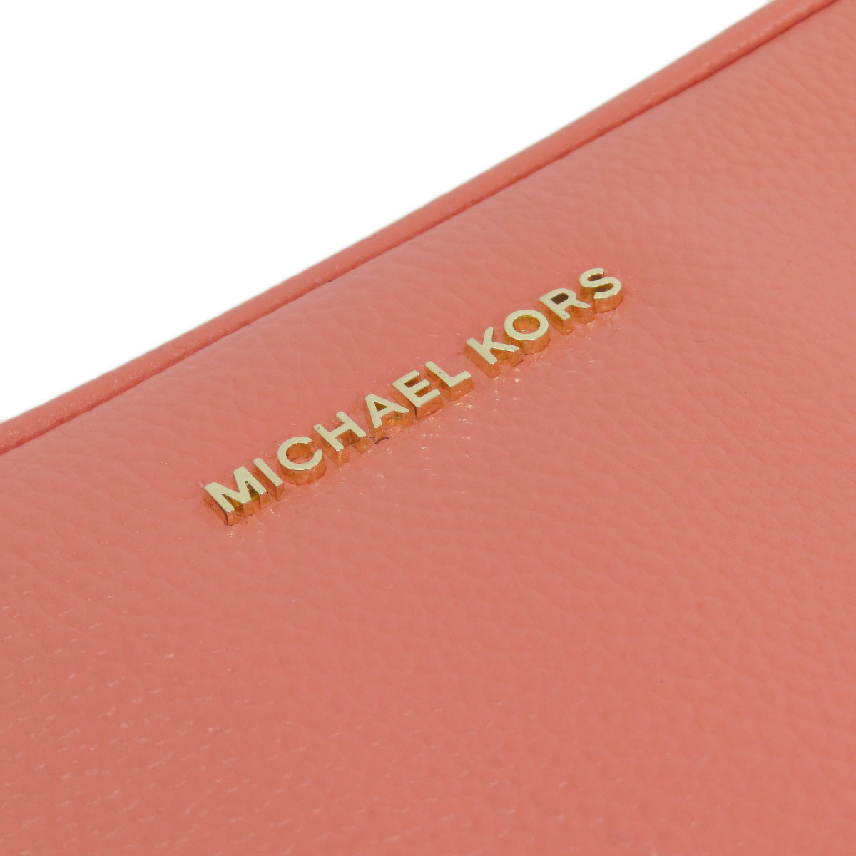Michael Kors Shoulder Bag Leather Pink Logo Women