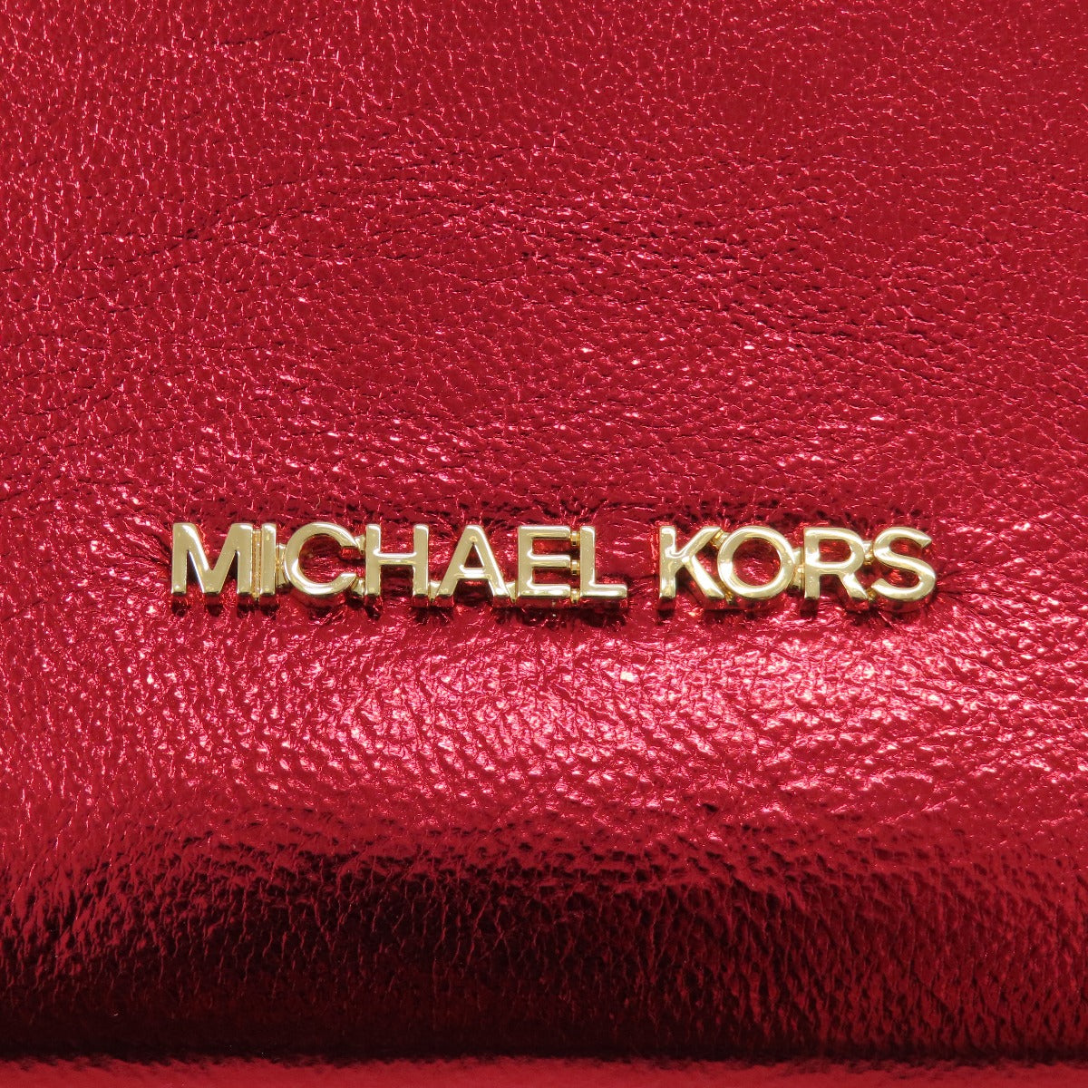 Michael Kors Handbag Pvc Red Logo 2Way Women