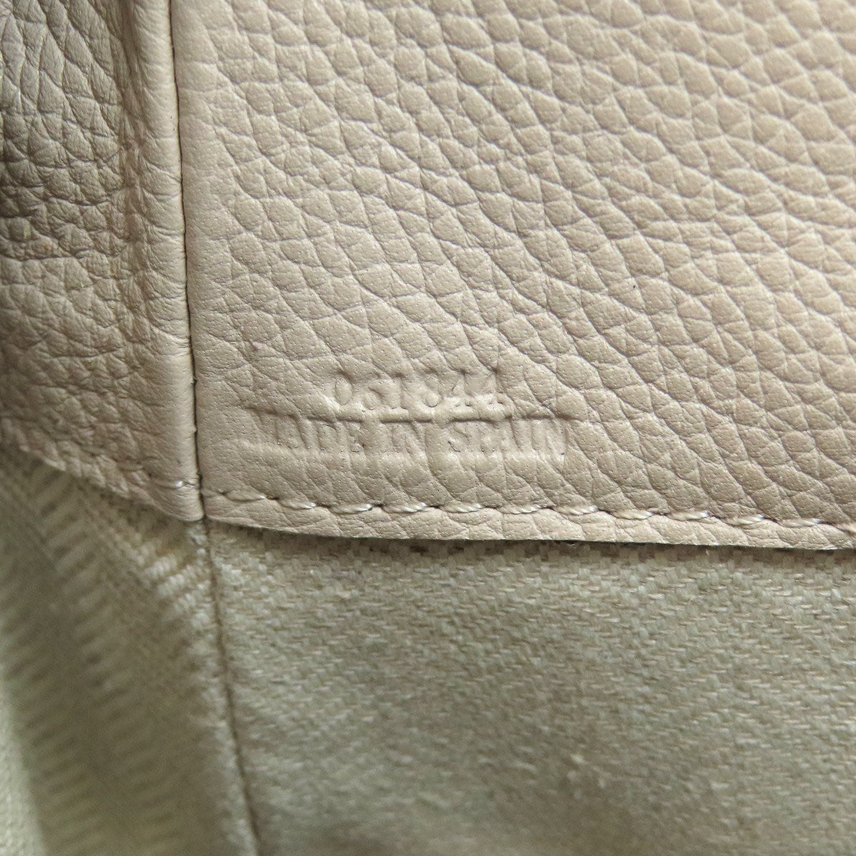 Loewe Handbag Calfskin Beige Hammock 2Way Women