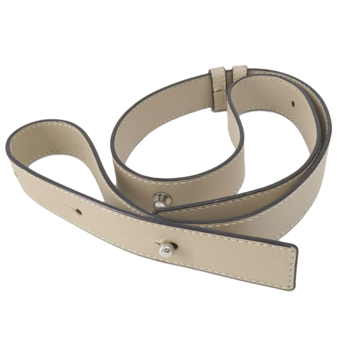 Loewe Handbag Calfskin Beige Hammock 2Way Women