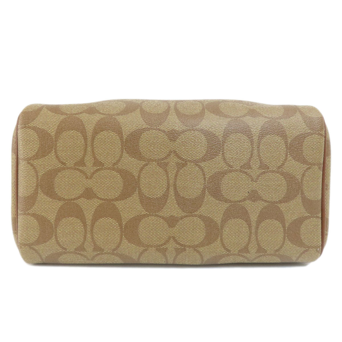 Coach Handbag F73119 Pvc Brown Signature 2Way Women