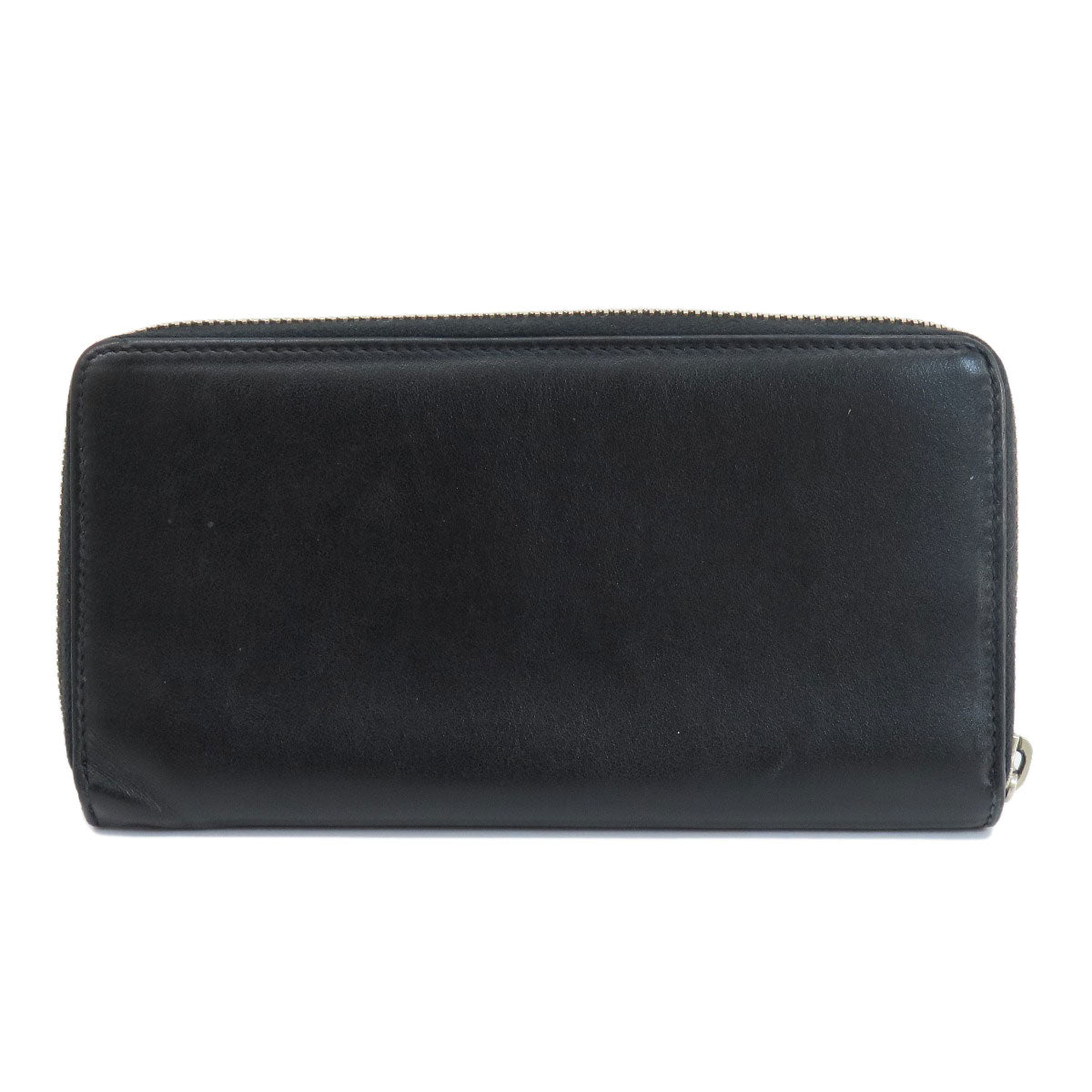 Gucci Long Wallet Purse 597677 Leather Black Embryoidery Women(Unisex)