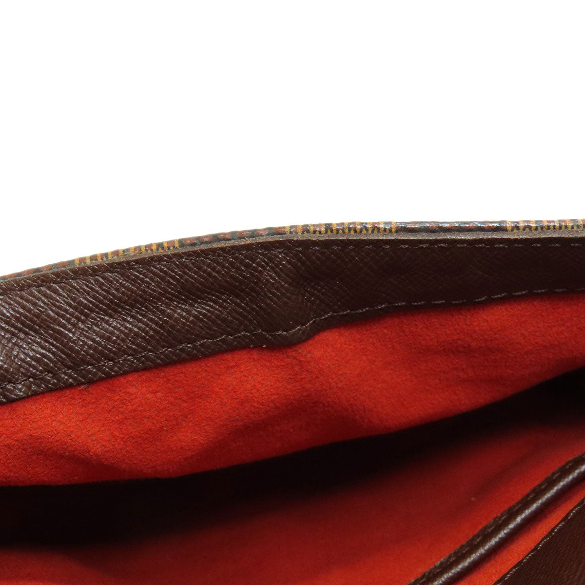 Louis Vuitton Shoulder Bag N51260 Damier Canvas Brown Musette Salsa Short Damier Ebene Women