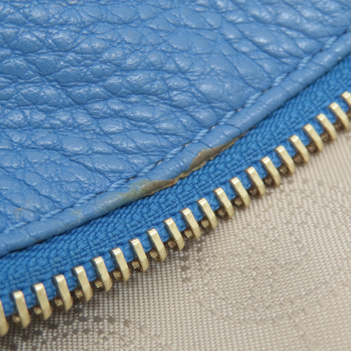 Michael Kors Handbag Leather Blue 2Way Women