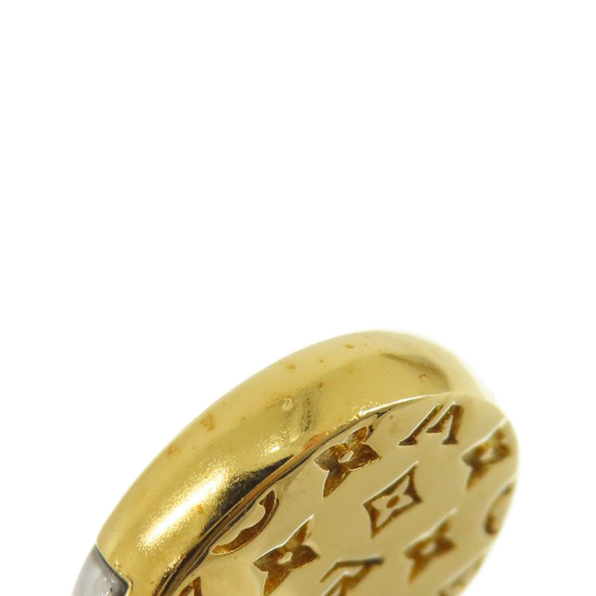 Louis Vuitton Necklace M69643 Metallic Gold Collier Ltov Women