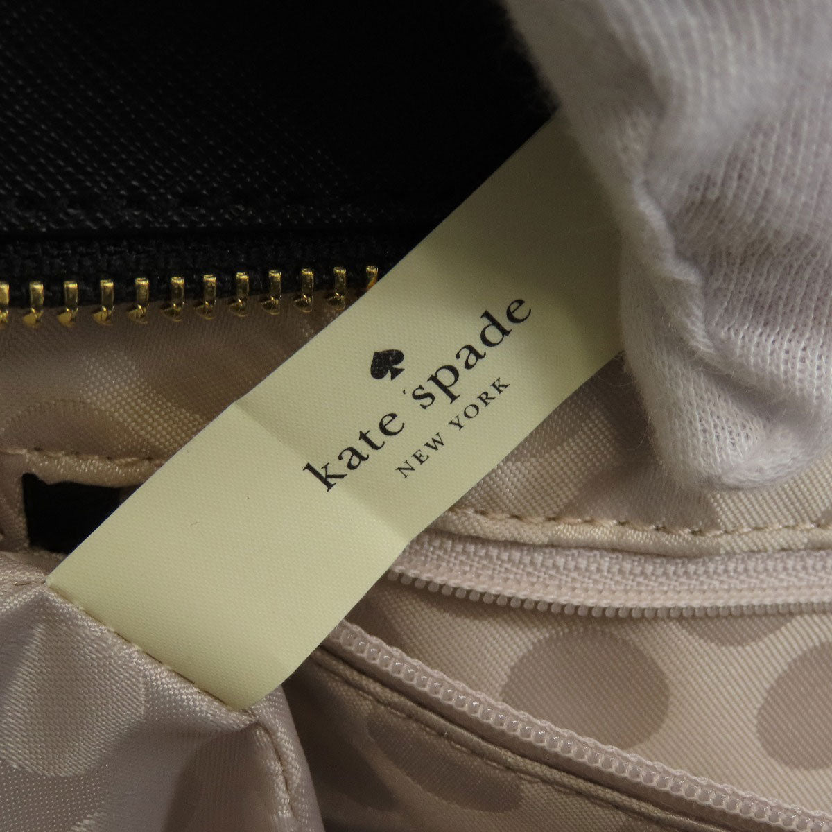 Kate Spade Tote Bag Pvc Black 2Way Women