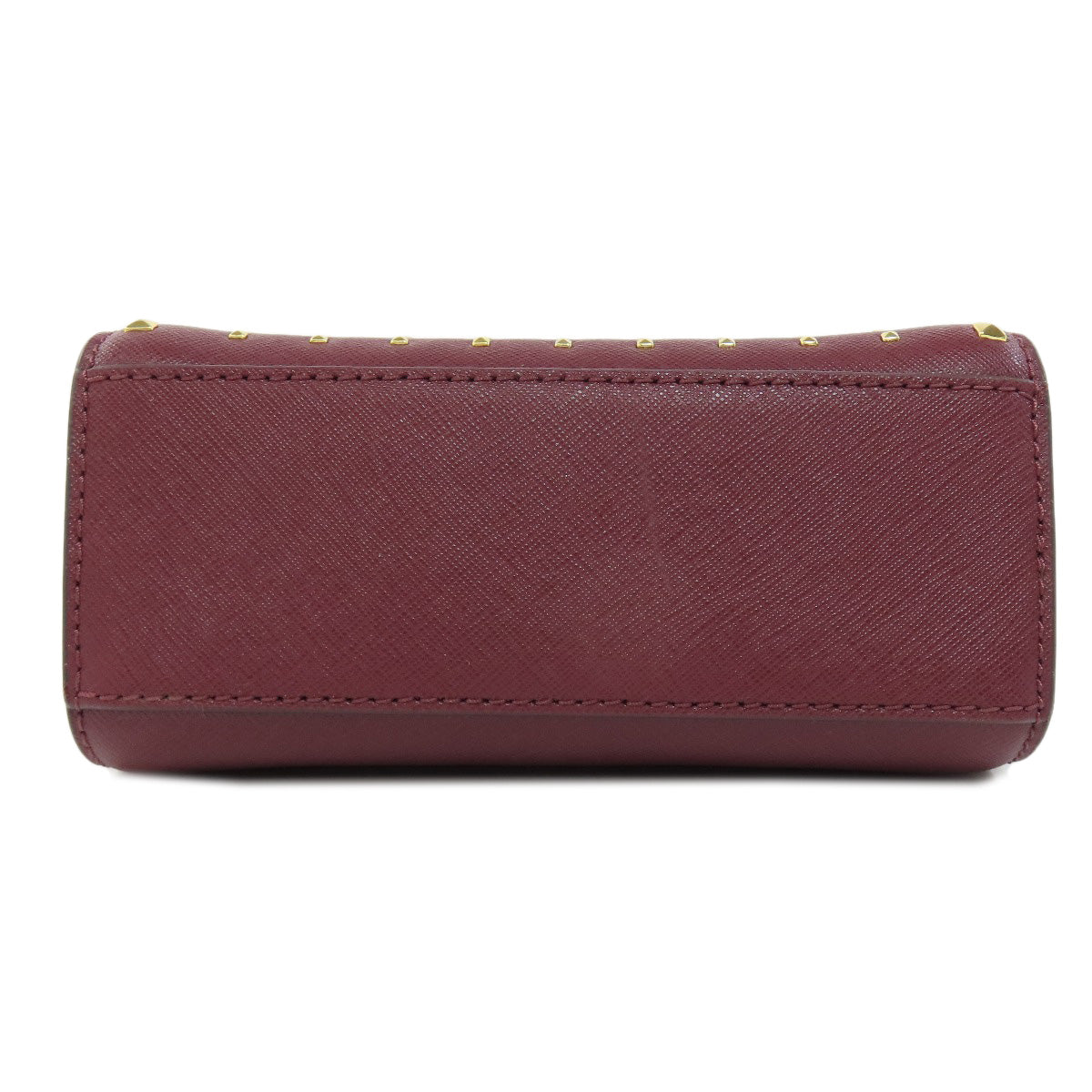 Michael Kors Shoulder Bag Pvc Wine-Red Logo Women