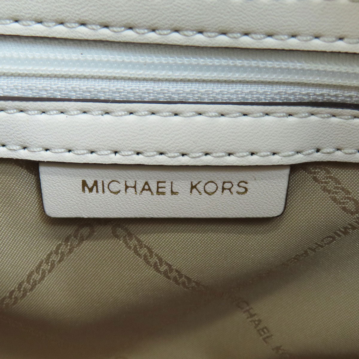 Michael Kors Shoulder Bag Denim Blue Chainshoulder Women