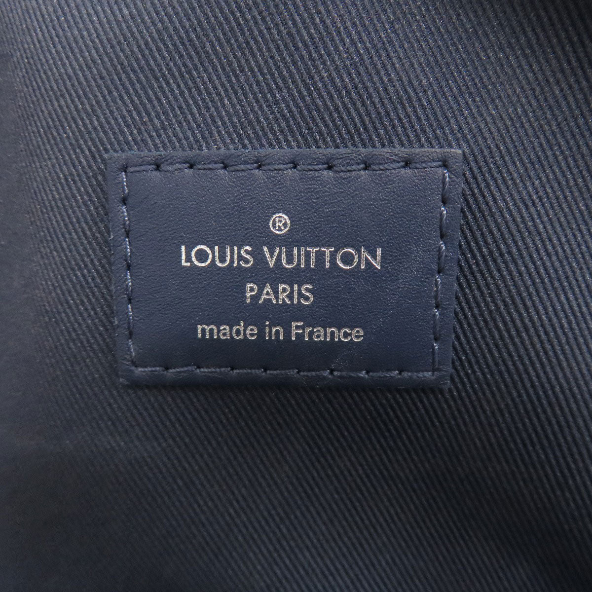 Louis Vuitton Sling Bag 40439 Damier Anfini Navy Avenue Sling Bag