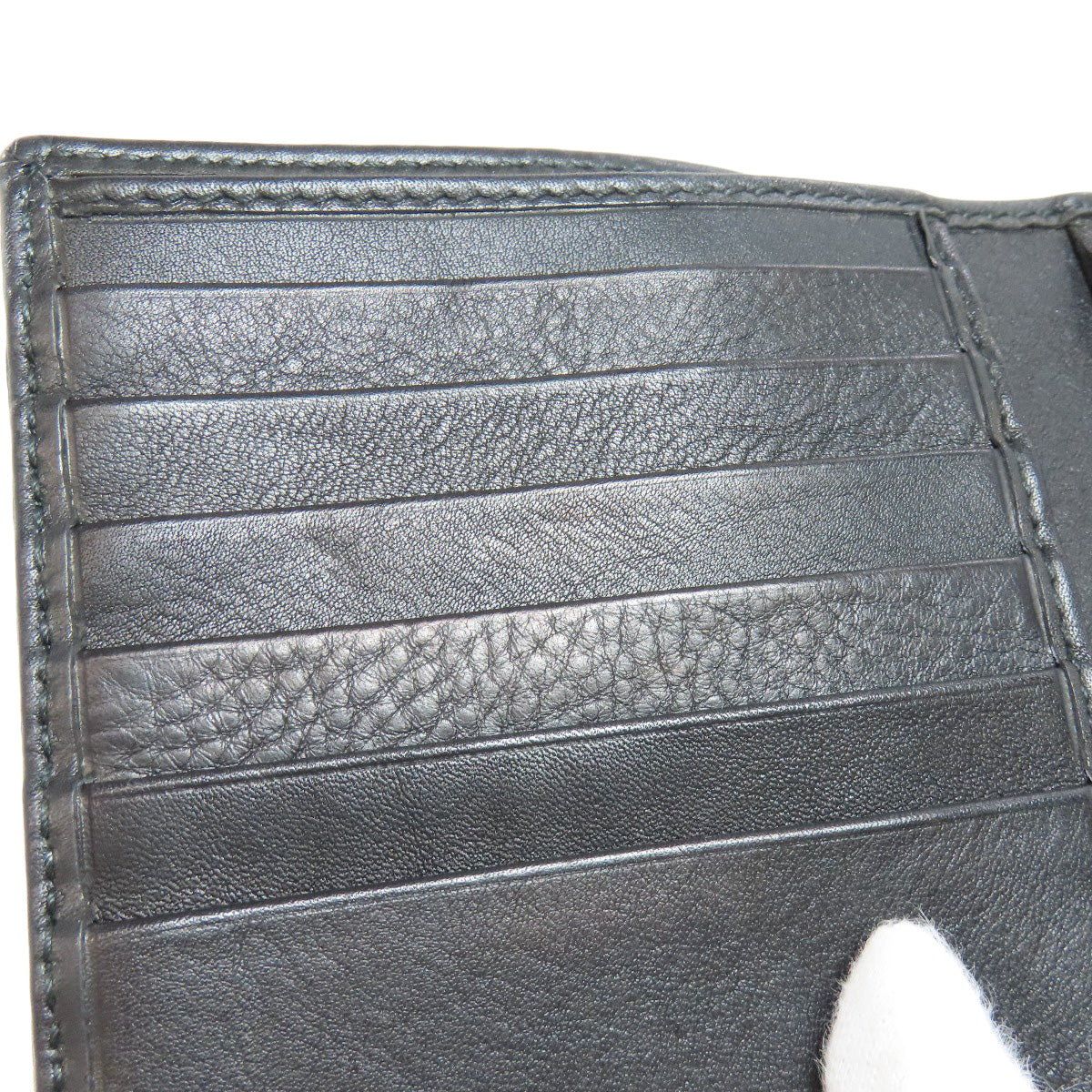 Gucci Bifold Wallet 181669 Canvas Brown Gg Women