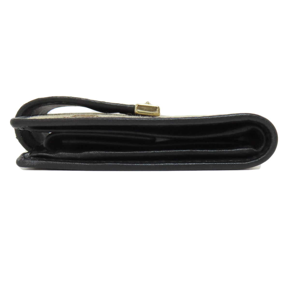 Gucci Bifold Wallet 181669 Canvas Brown Gg Women
