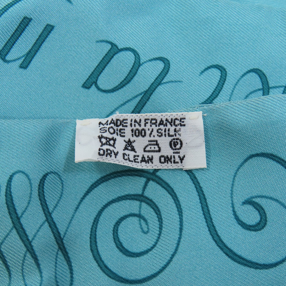 Hermes Scarf Silk Blue Twilly Women