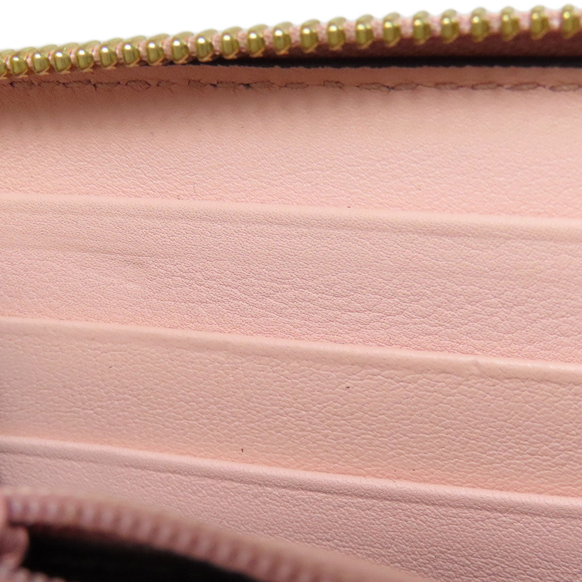 Gucci Long Wallet Purse 453158 Leather Pink Logo Women