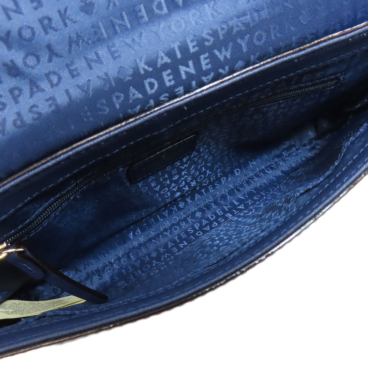 Kate Spade Shoulder Bag Pvc Navy 2Way Women