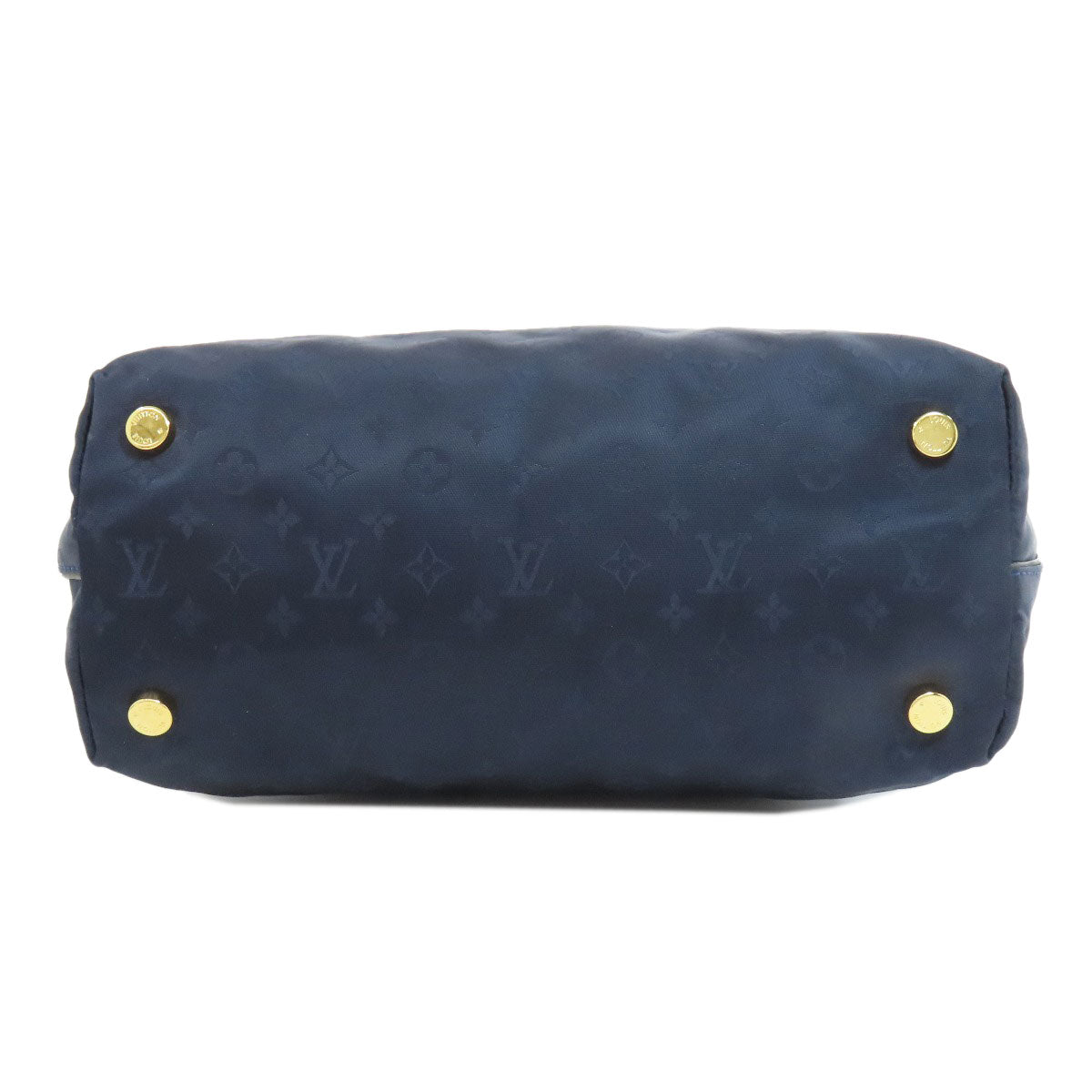 Louis Vuitton Handbag M93842 Monogram De Jour Blue Lockit Verti Women