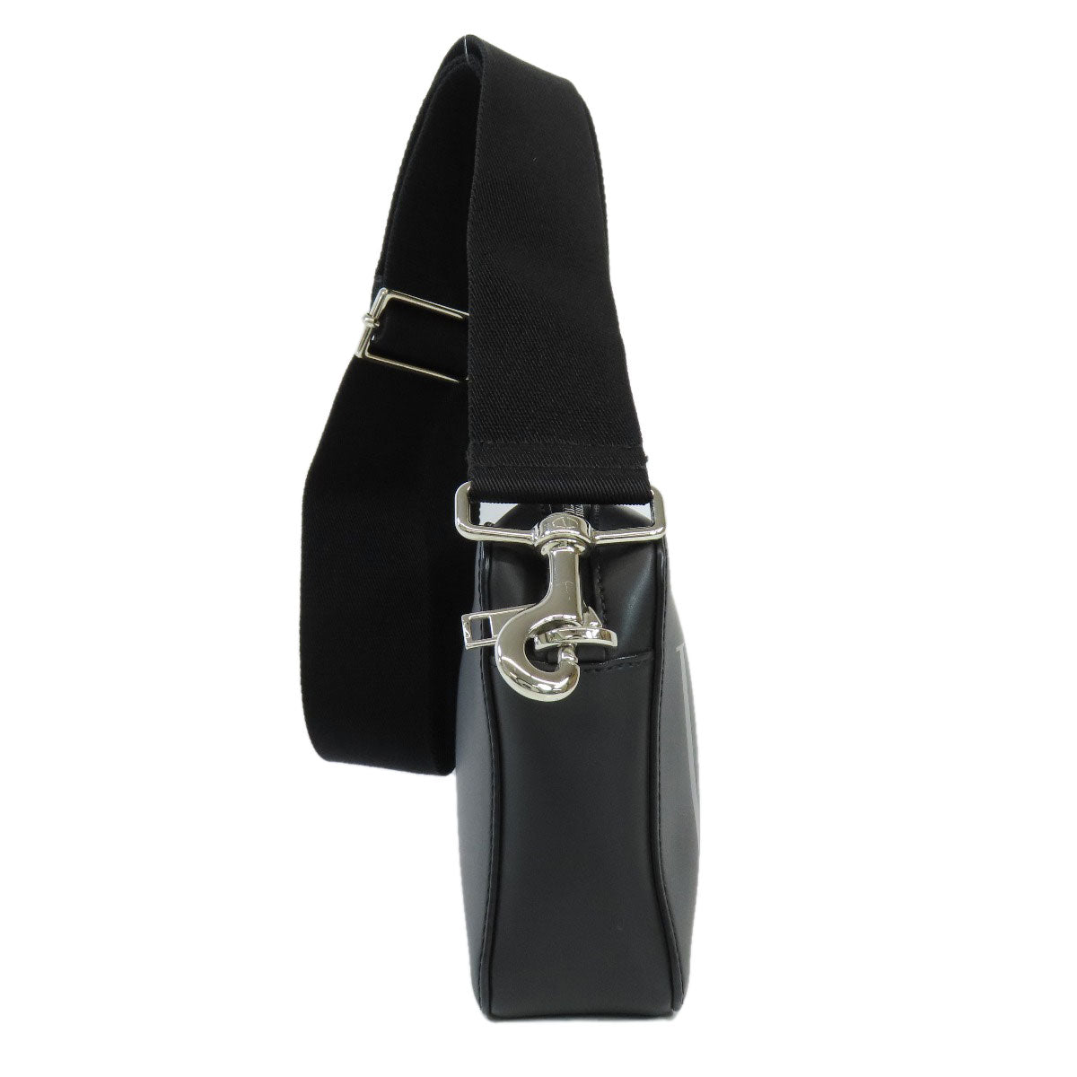 Valentino Shoulder Bag Calfskin Black Logo Women