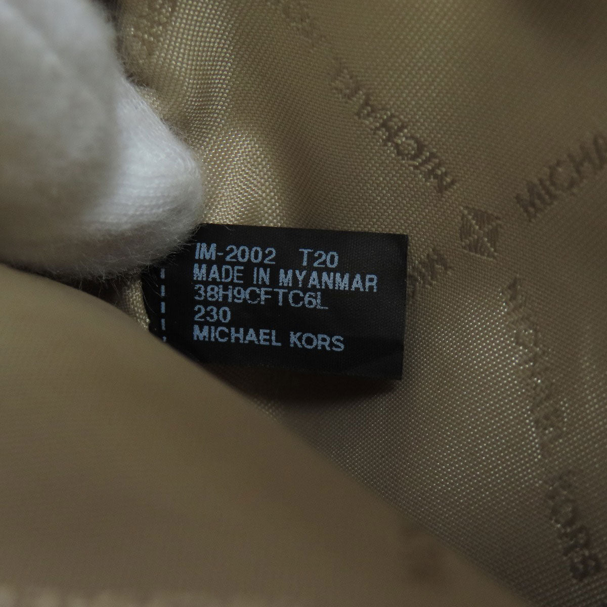 Michael Kors Shoulder Bag Leather Brown Logo