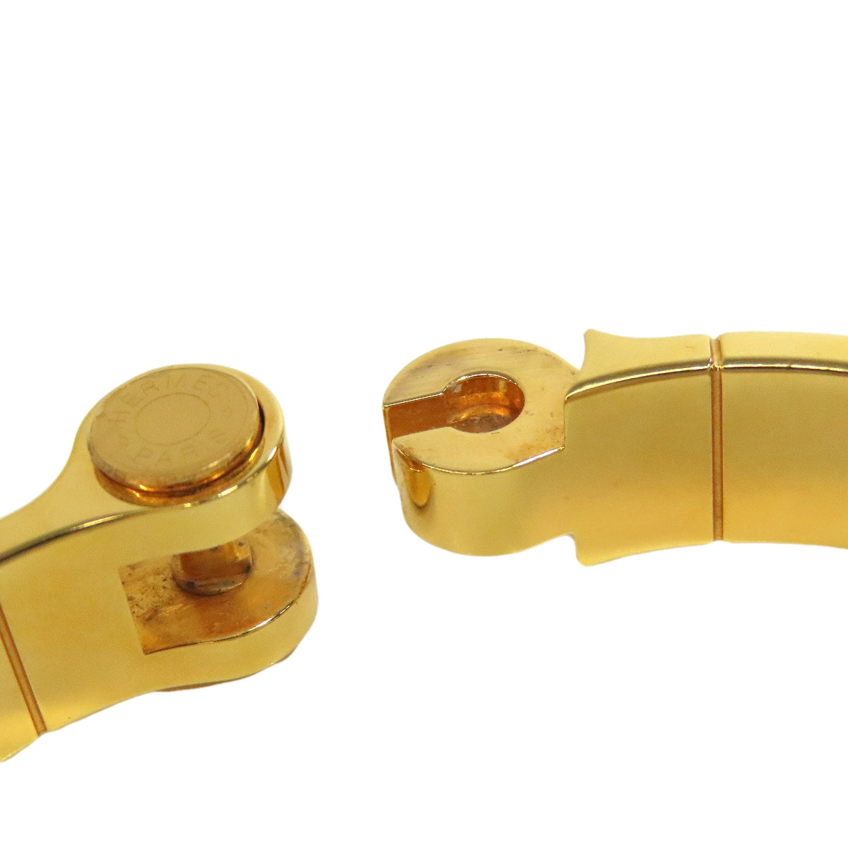 Hermes Bracelet Metallic Gold Chaniere Pm