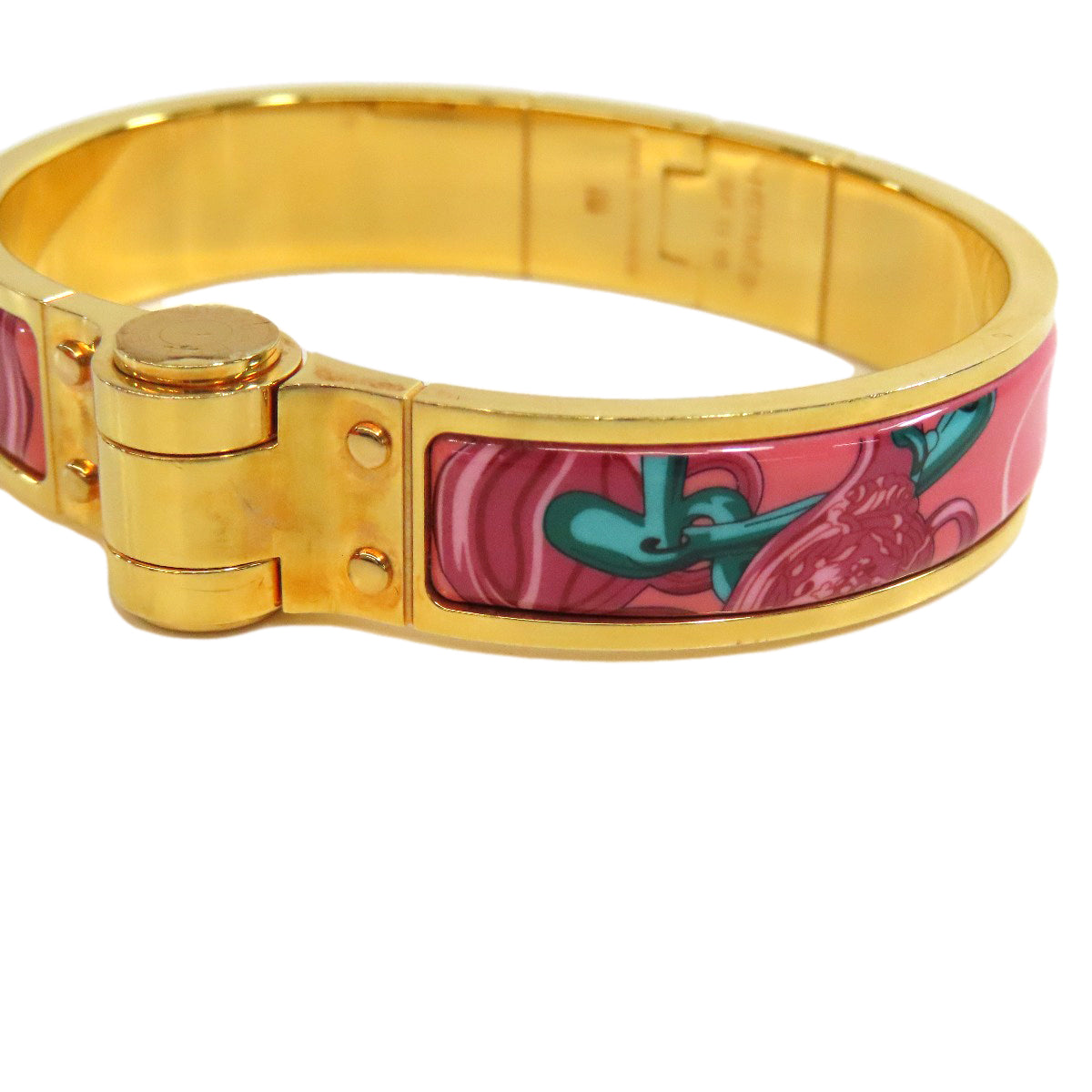 Hermes Bracelet Metallic Gold Chaniere Pm