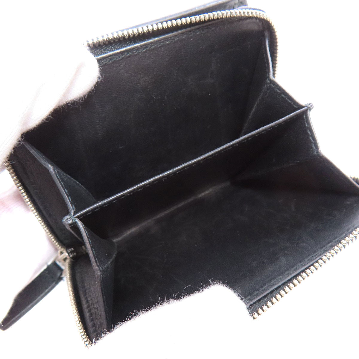 Balenciaga Bifold Wallet 551933 Leather Black Every Day Women(Unisex)