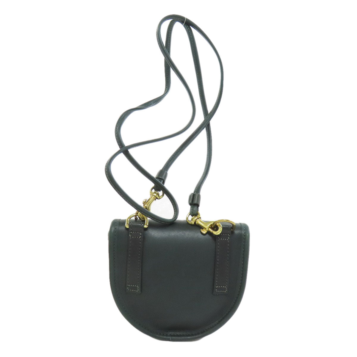 Coach Shoulder Bag 229 Leather Green Graboutin Leather Women