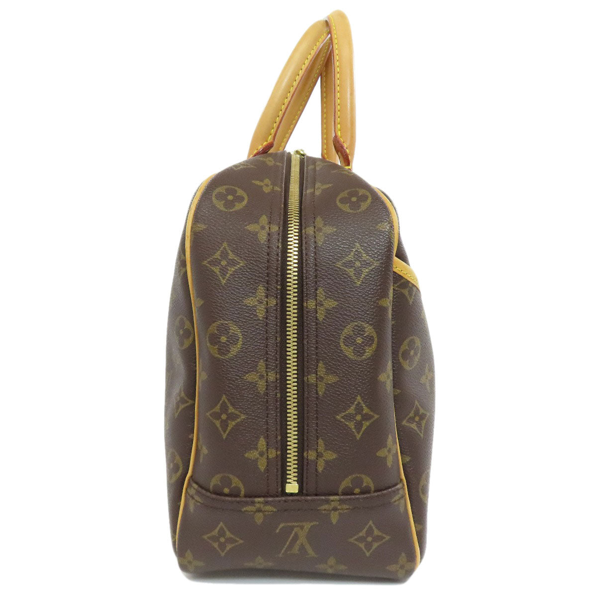 Louis Vuitton Handbag M47270 Monogram Canvas Brown Deauville Women