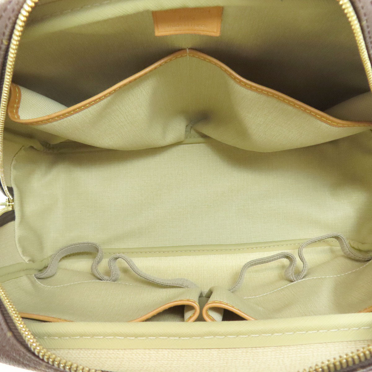Louis Vuitton Handbag M47270 Monogram Canvas Brown Deauville Women