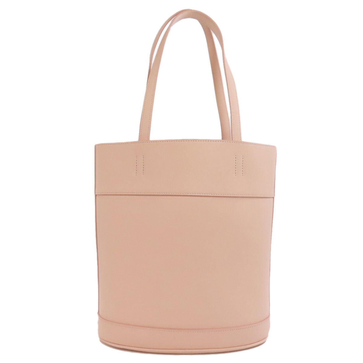 Salvatore Ferragamo Tote Bag 217533 Calf Leather Pink Logo Women