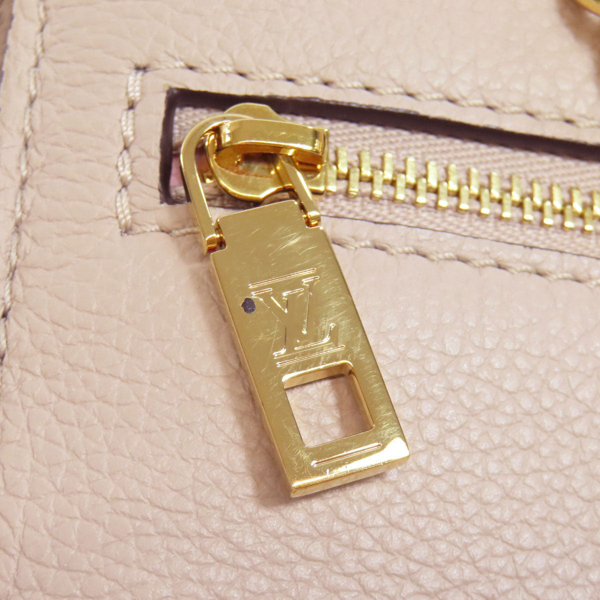 Louis Vuitton Shoulder Bag M56137 Grain Calfskin Leather Beige My Rock Me Chain Women