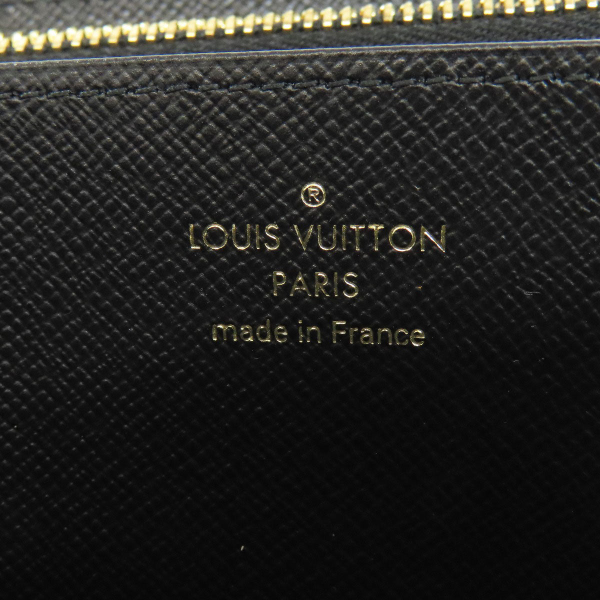 Louis Vuitton Long Wallet Purse M69353 Giant Monogram Canvas Brown Zippy Wallet Women