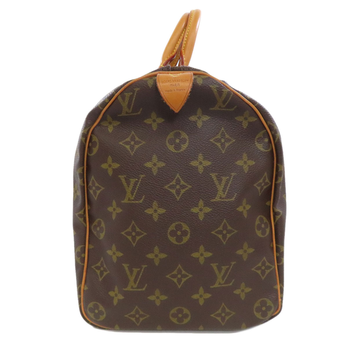 Louis Vuitton Boston Duffel Bag M41522 Monogram Canvas Brown Speedy 40 Women