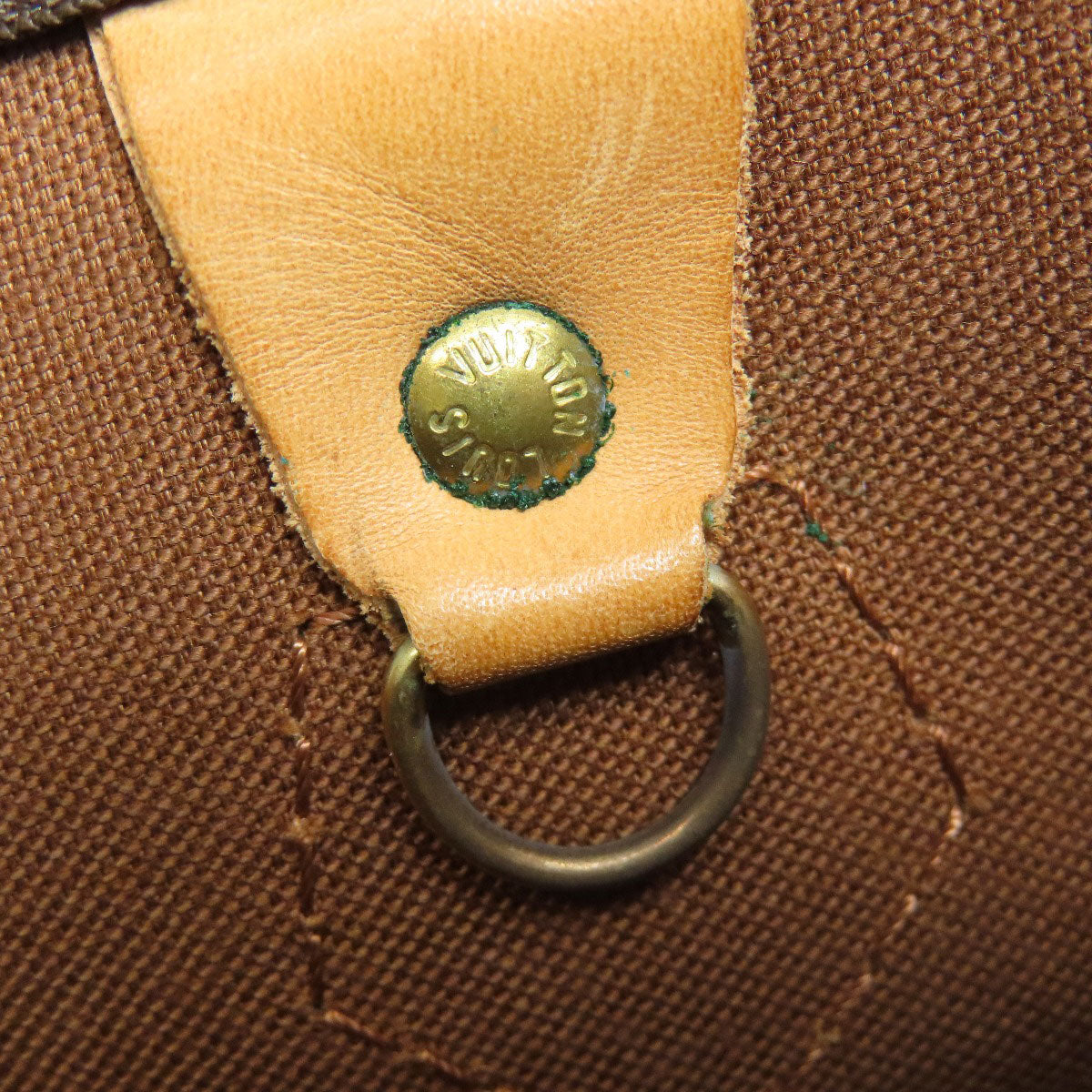 Louis Vuitton Boston Duffel Bag M41522 Monogram Canvas Brown Speedy 40 Women