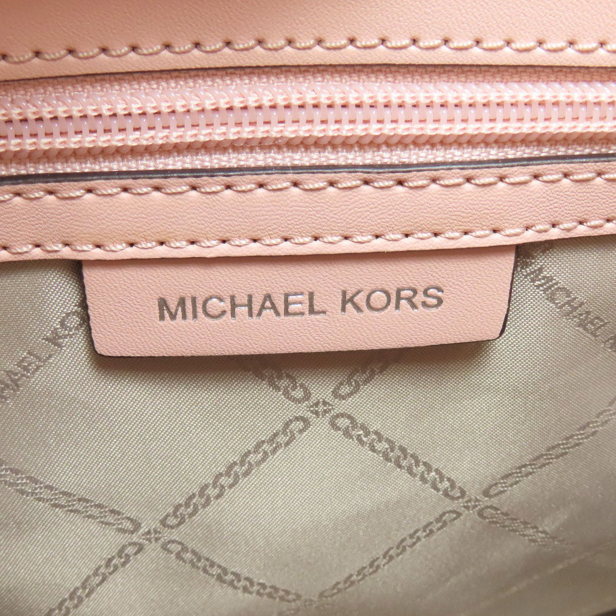 Michael Kors Handbag Leather Pink 2Way Women