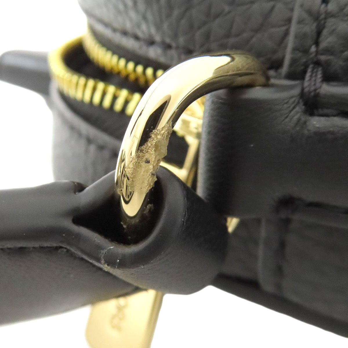 Michael Kors Shoulder Bag Leather Black Logo Women