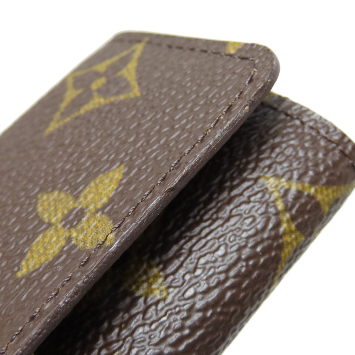 Louis Vuitton Key Case Key Holder M62631 Monogram Canvas Brown Multicles Women(Unisex)