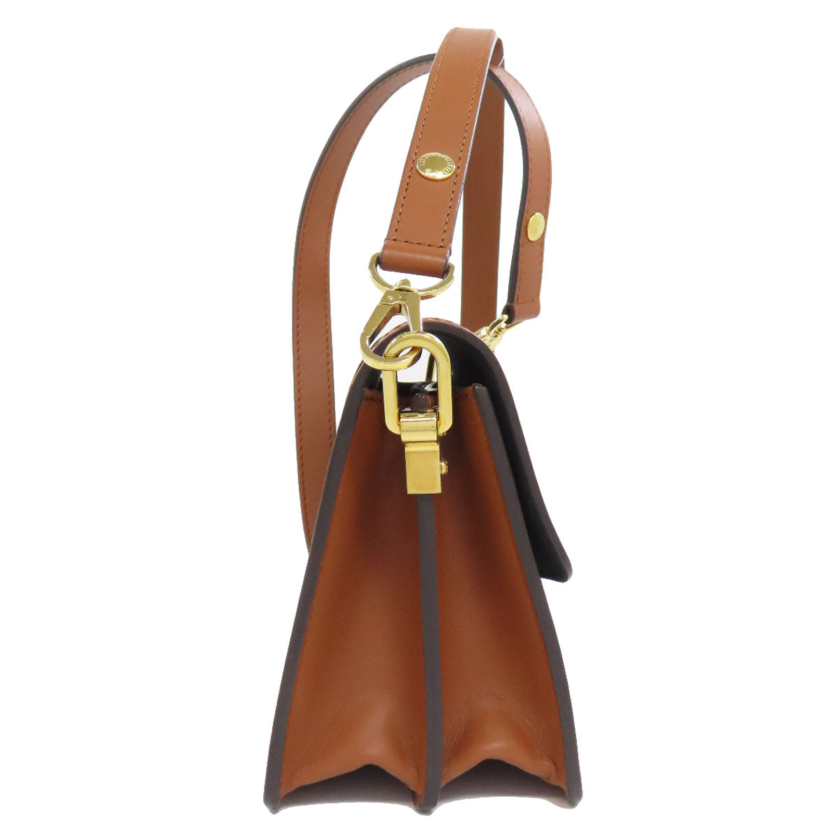 Louis Vuitton Shoulder Bag M45959 Monogram Reverse Brown Daufine Mini Women