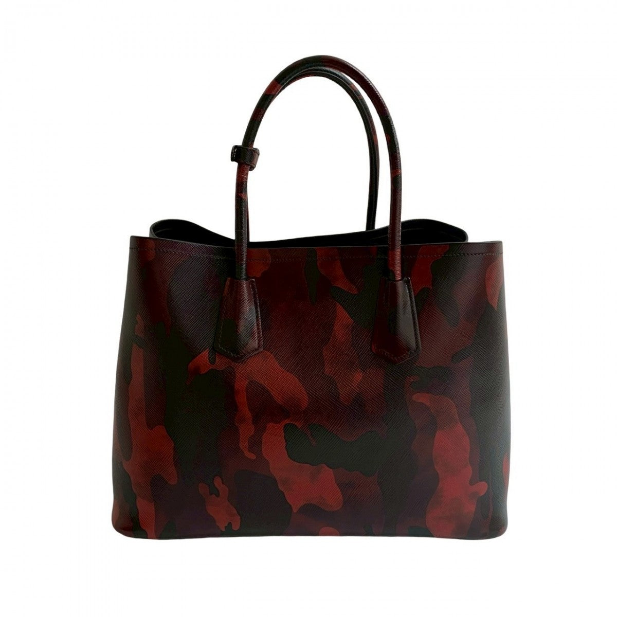 Prada Shoulder Bag Leather Black
