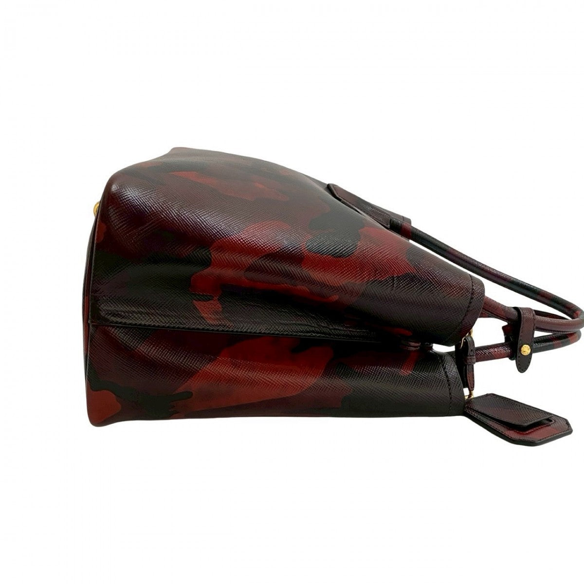 Prada Shoulder Bag Leather Black