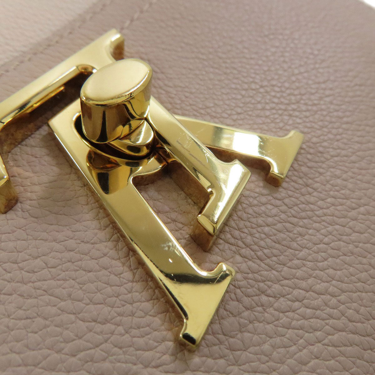 Louis Vuitton Shoulder Bag M58554 Calfskin Beige Rock Me Tender Women
