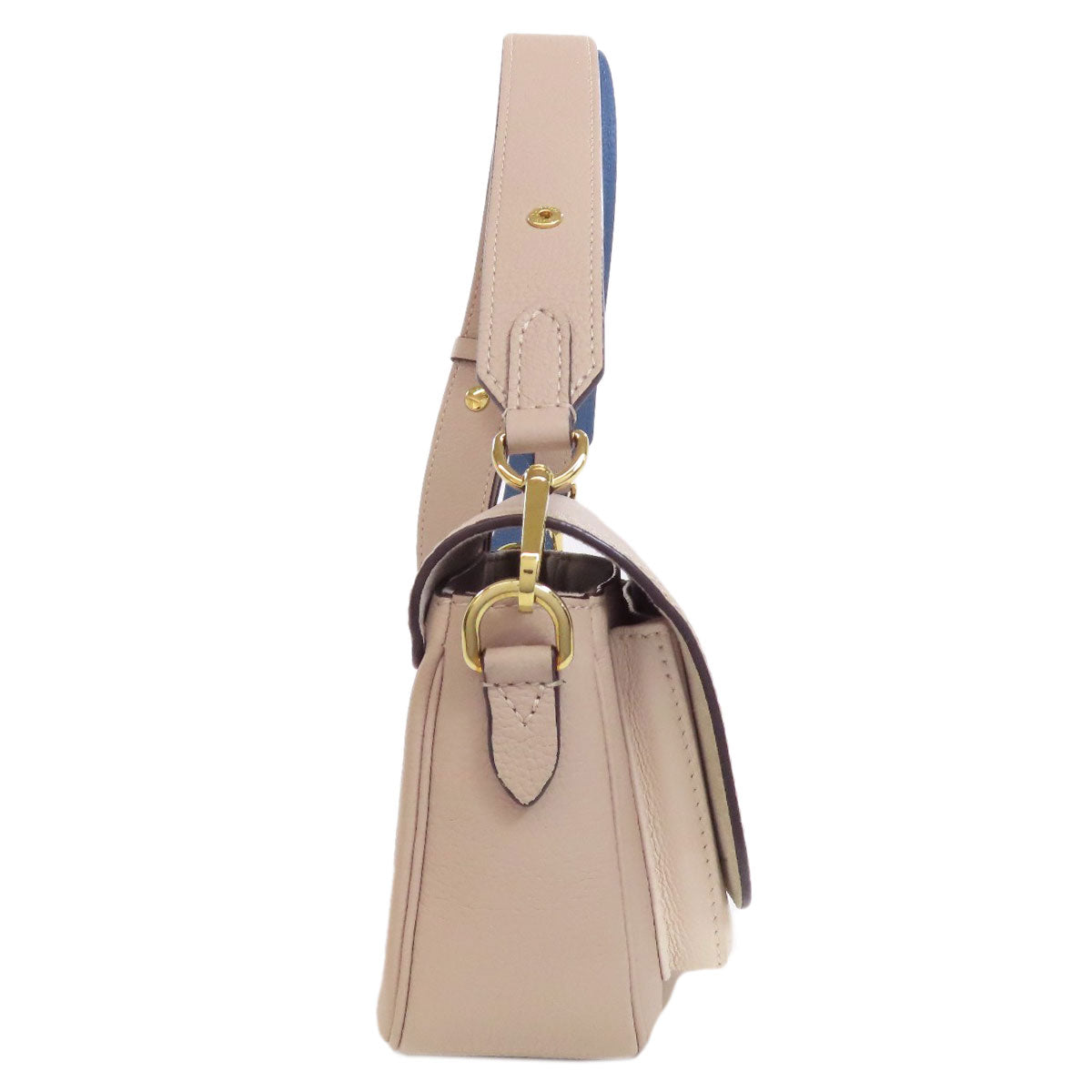 Louis Vuitton Shoulder Bag M58554 Calfskin Beige Rock Me Tender Women