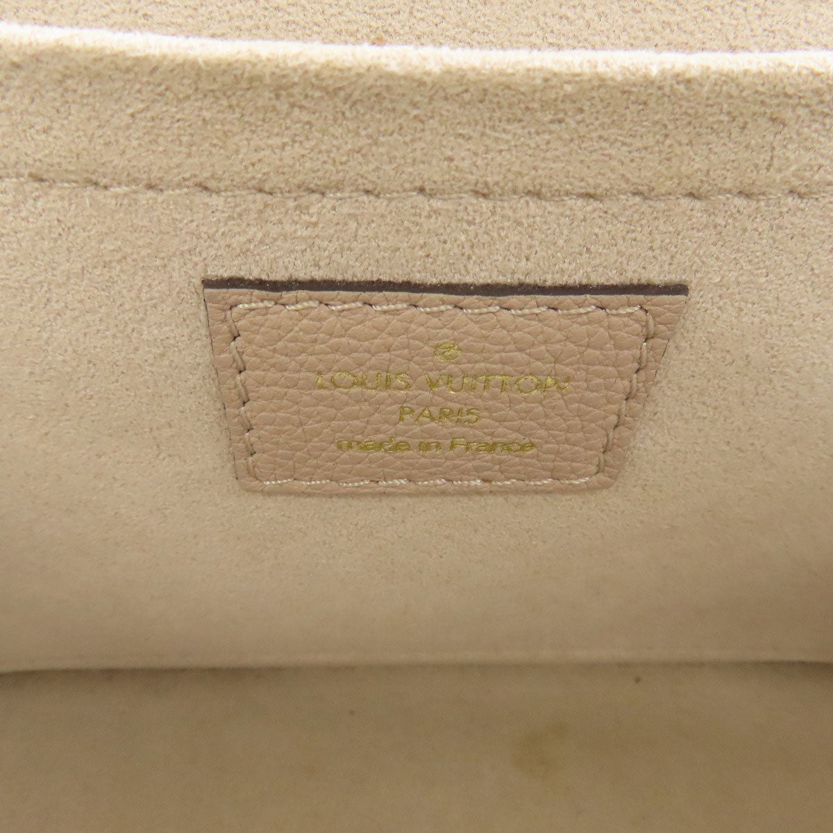 Louis Vuitton Shoulder Bag M58554 Calfskin Beige Rock Me Tender Women