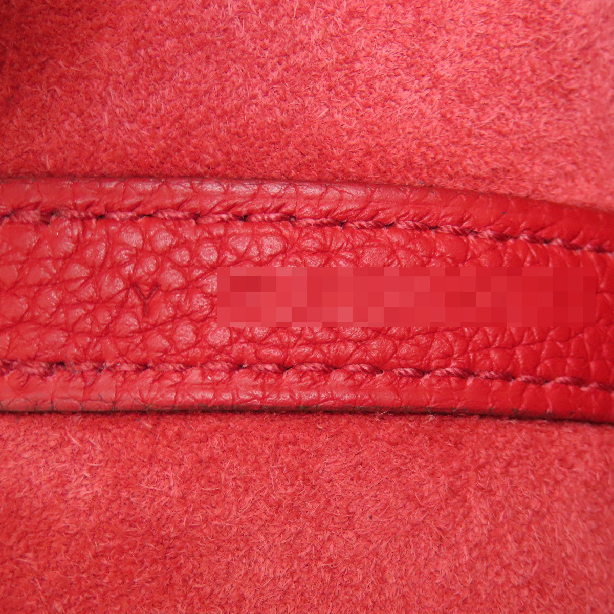 Hermes Handbag Taurillon Clemence Red Picotin Lock Pm Vermilion Gold Metal Women