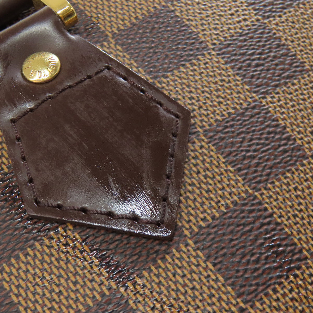 Louis Vuitton Handbag N51131 Damier Canvas Brown Alma Pm Women